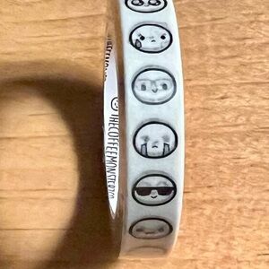 TCMC thecoffeemonsterzco Vertical Emoti Heads 2.0 Washi Tape